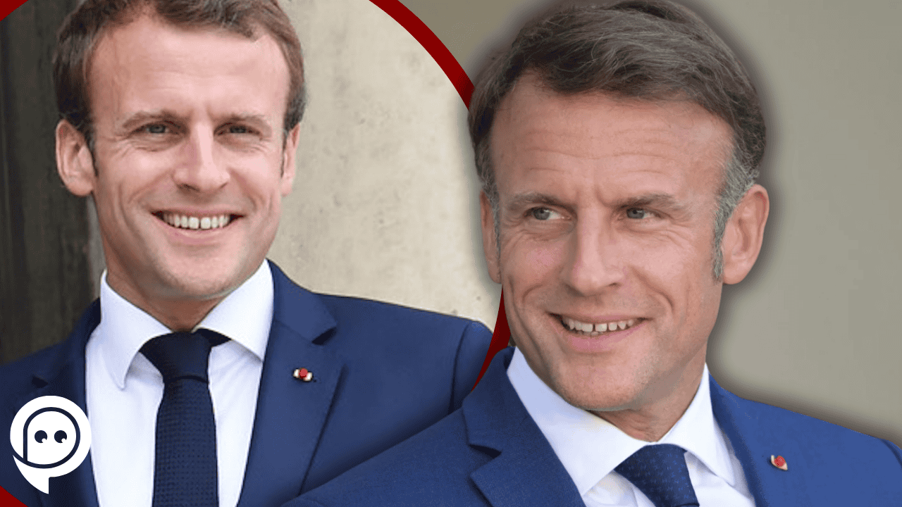 Macron taille 1m77