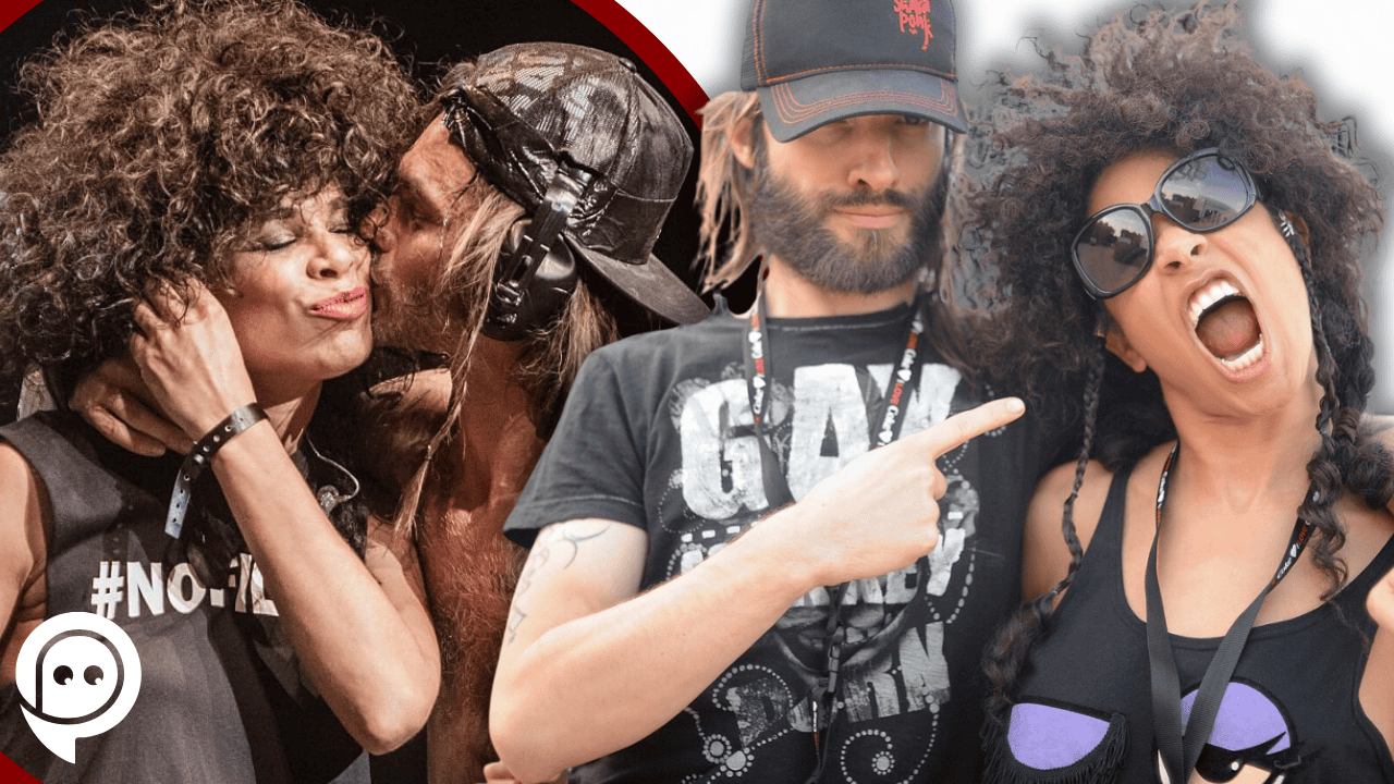 Frah Shaka Ponk et sa femme